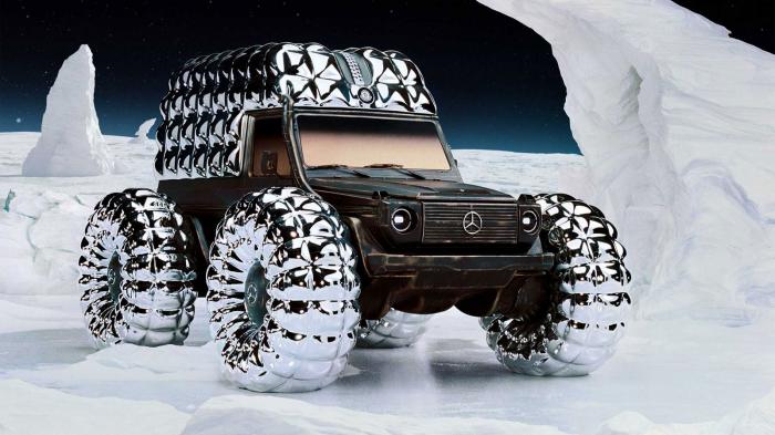 Mercedes G-Class παρουσιάστηκε με τροχούς και οροφή σαν μπουφάν  